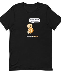 Posso pagare con Bitcoin - TLH - Buio - Maglietta unisex