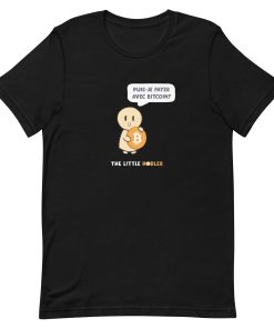 Puis-je payer avec Bitcoin - TLH - Sombre - T-shirt unisexe