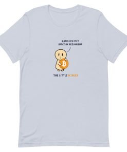 Kann ich mit Bitcoin bezahlen - TLH - Hell - Unisex T-Shirt - Image 6