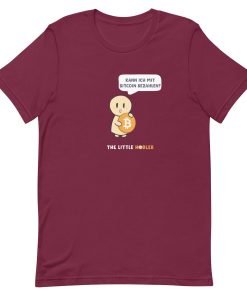 Kann ich mit Bitcoin bezahlen - TLH - Dunkel - Unisex T-Shirt - Image 8