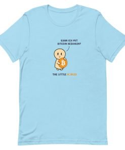 Kann ich mit Bitcoin bezahlen - TLH - Hell - Unisex T-Shirt - Image 7