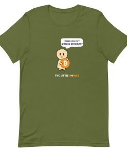 Kann ich mit Bitcoin bezahlen - TLH - Dunkel - Unisex T-Shirt - Image 13