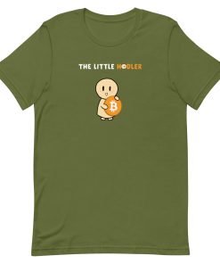 The Little HODLer - Dark - Unisex T-Shirt - Image 13