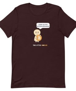 Kann ich mit Bitcoin bezahlen - TLH - Dunkel - Unisex T-Shirt - Image 5