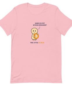 Kann ich mit Bitcoin bezahlen - TLH - Hell - Unisex T-Shirt - Image 5
