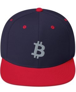 BITCOIN ICON Grey - Classic Snapback Hat - bitcoin-wear.com BITCOIN ICON Grey - Classic Snapback Hat - Image 14