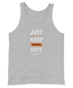KEEP STACKING SATS - Tank Top - Image 7
