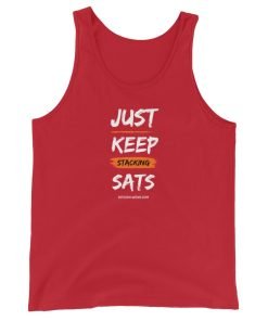 KEEP STACKING SATS - Tank Top - Image 5