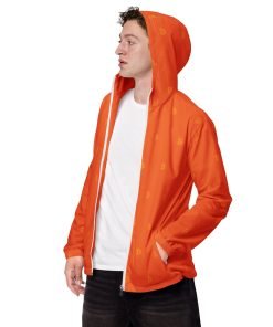 Alternative view of BITCOIN Windbreaker Orange