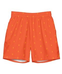 Bitcoin Swim Trunks Orange/Orange