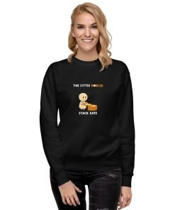 Alternative view of STACK SATS – TLH – Black – Premium Sweatshirt