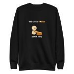 Stack Sats - The Little HODLer Premium Black Sweatshirt
