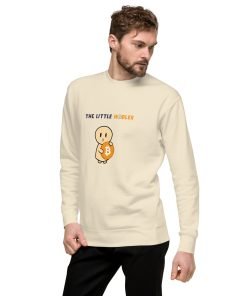The Little Hodler - Bone - Premium Sweatshirt - Image 3