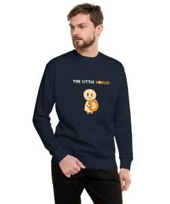 The Little Hodler - Navy - Premium Sweatshirt - Image 3