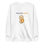 The Little HODLer White Premium Sweatshirt
