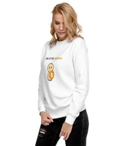 Alternative view of The Little Hodler - White - Premium Sweatshirt