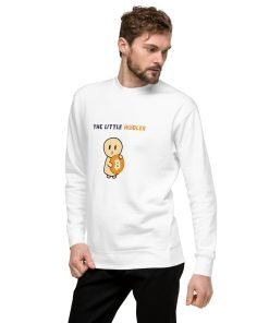 The Little Hodler - White - Premium Sweatshirt - Image 3