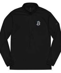 adidas Bitcoin – Grey – Quarter Zip Pullover