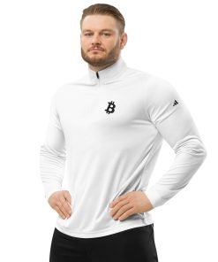 adidas Bitcoin - Black - Quarter Zip Pullover - bitcoin-wear.com adidas Bitcoin - Black - Quarter Zip Pullover - Image 3