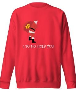 I TO-HO-HOLD YOU - Unisex Premium Christmas Sweatshirt - Image 5