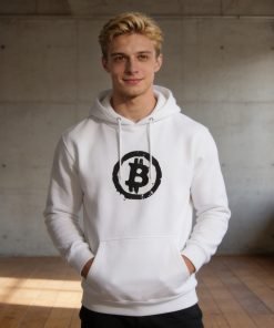 Bitcoin Grunge Hoodie