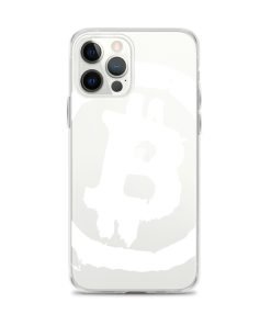 Grunge Bitcoin Clear Case for iPhone® - White - Image 10