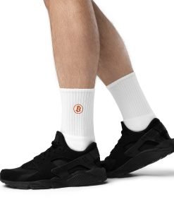 Bitcoin Embroidered Socks - Image 3