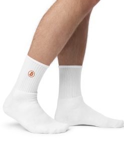 Bitcoin Embroidered Socks - Image 6