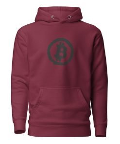 Bitcoin Grunge Hoodie - Image 3