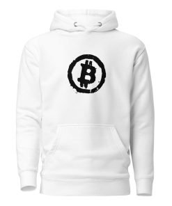 Bitcoin Grunge Hoodie