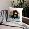 BITCOIN Retro Basic Pillow